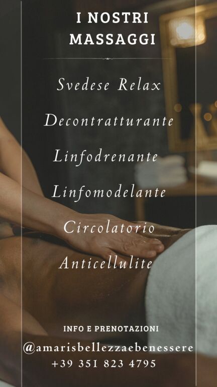 5403982 Massaggio estetico e olistico