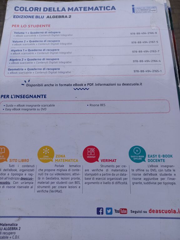 5403156 Matematica geometria 1° biennio