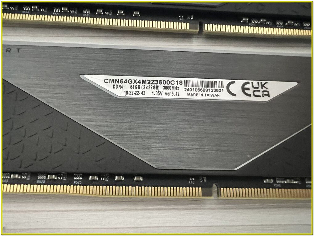 5406140 Memoria ram corsair ddr4 36000