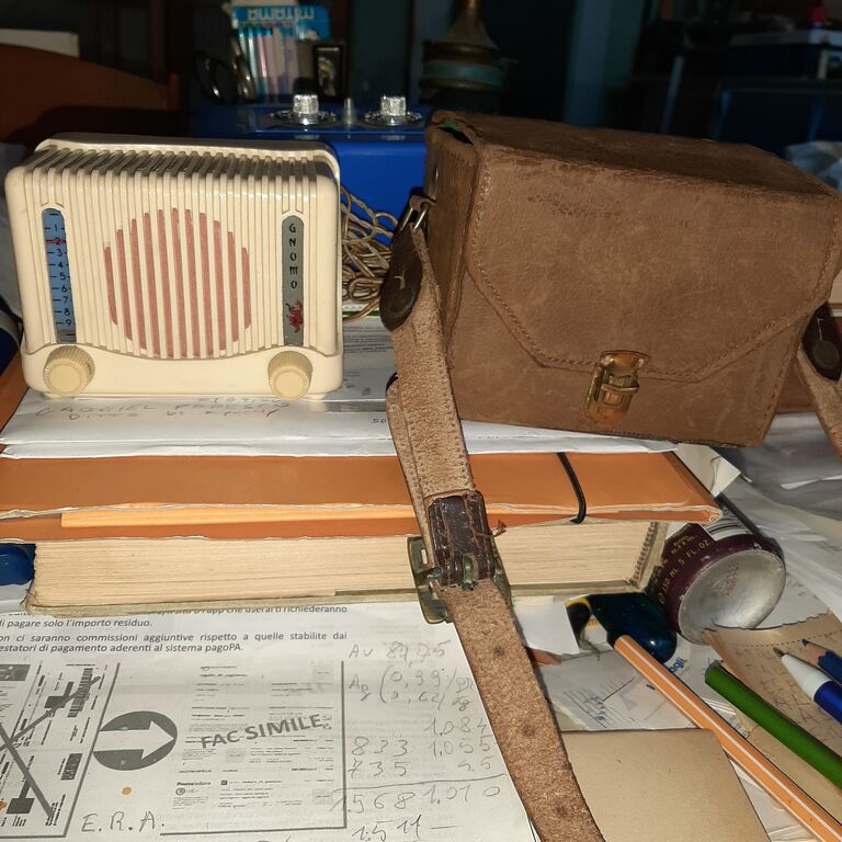 5372480 Miniradio gnomo e.r.a. anni 50