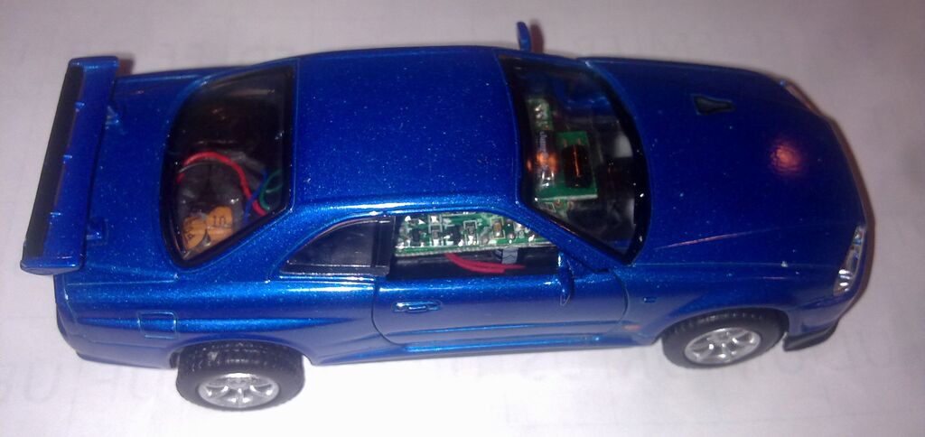 5375853 Modellino mini-racer nissan