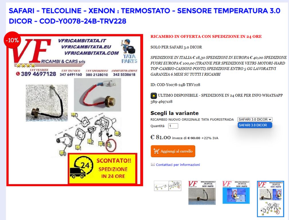 5362894  Motore TATA Xenon