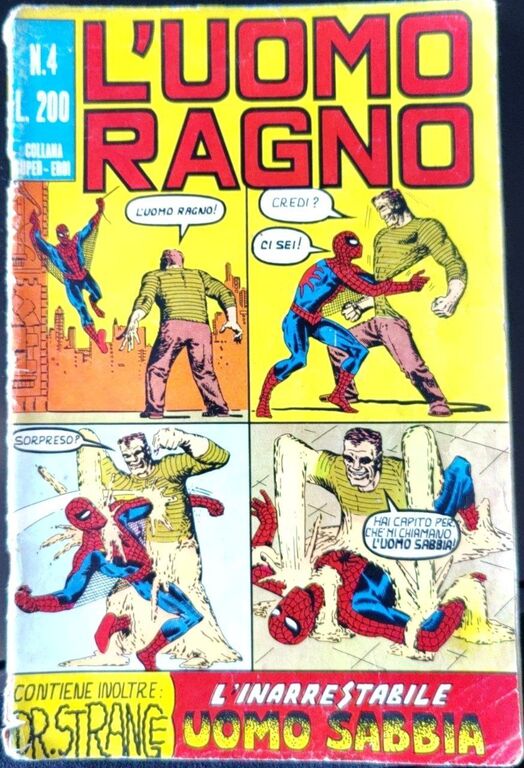 5347426 N. 4 l'uomo ragno editoriale