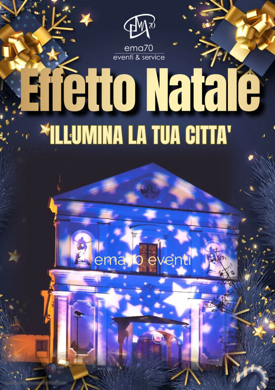 5407657 Natale  video mapping 2d e 3d