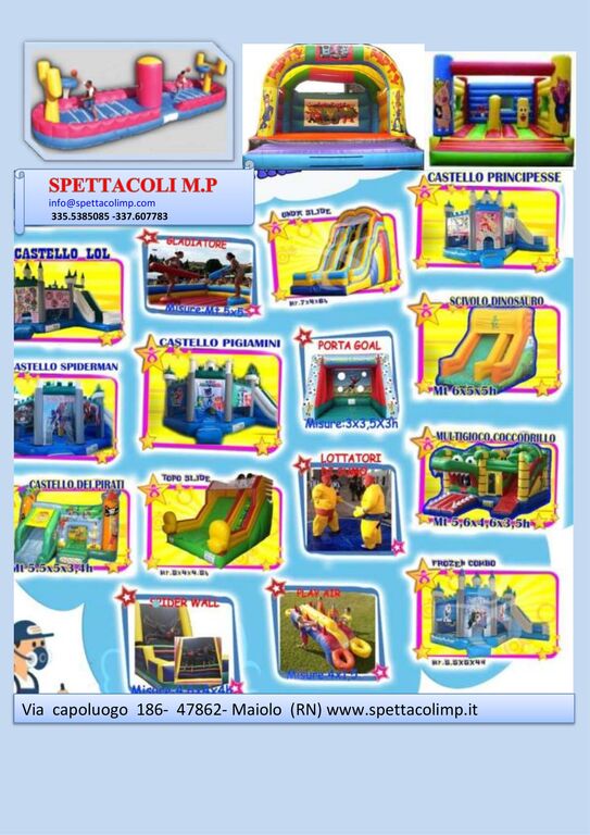 5403607 Noleggiamo  giochi gonfiabili  e
