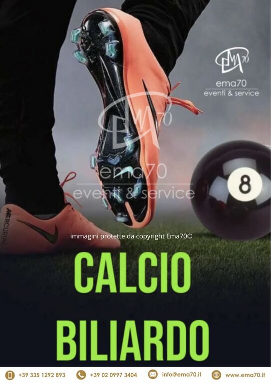 5408373 Noleggio calcio biliardo