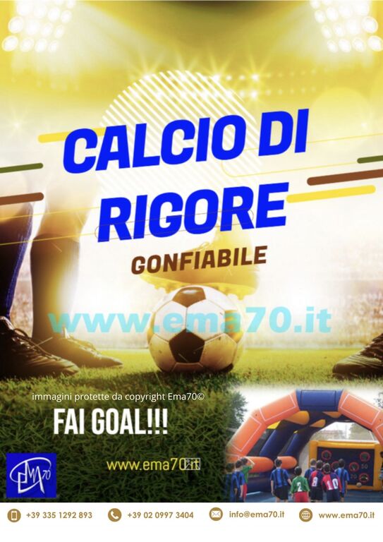 5408383 Noleggio calcio di rigore