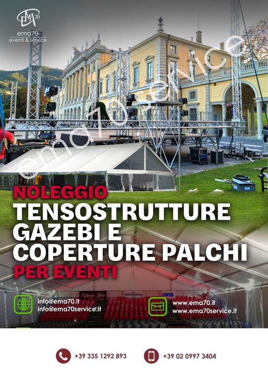 5407600 Noleggio gazebi