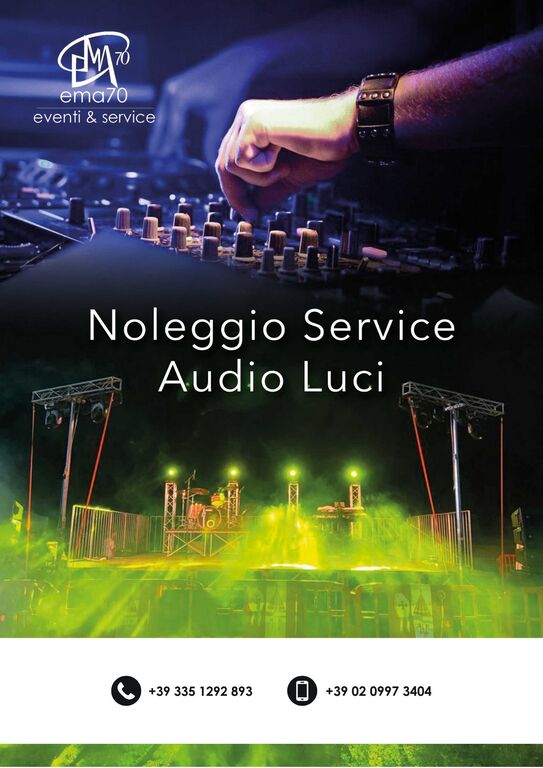 5407594 Noleggio impianti audio per
