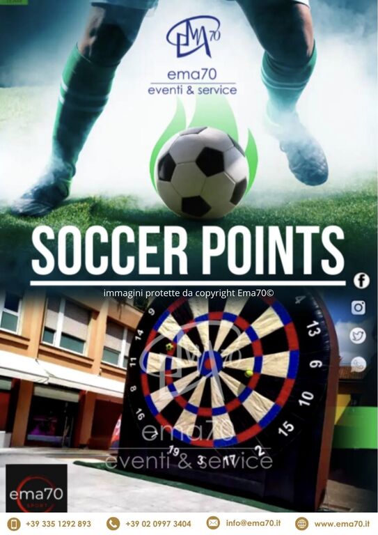 5408337 Noleggio soccer points - calcio