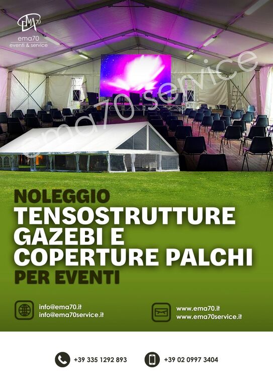 5407643 Noleggio tensostrutture