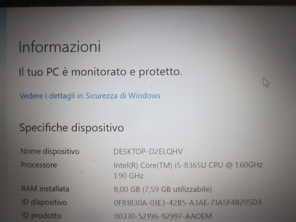 5376284 Pc portaile lenovo think-pad