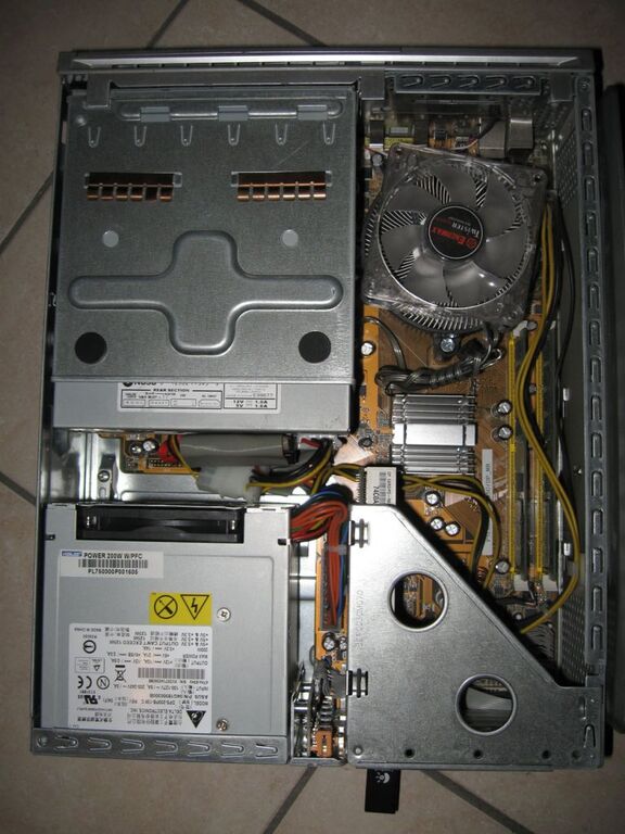 5410982 Pc tower mini   htpc asus p5l8l