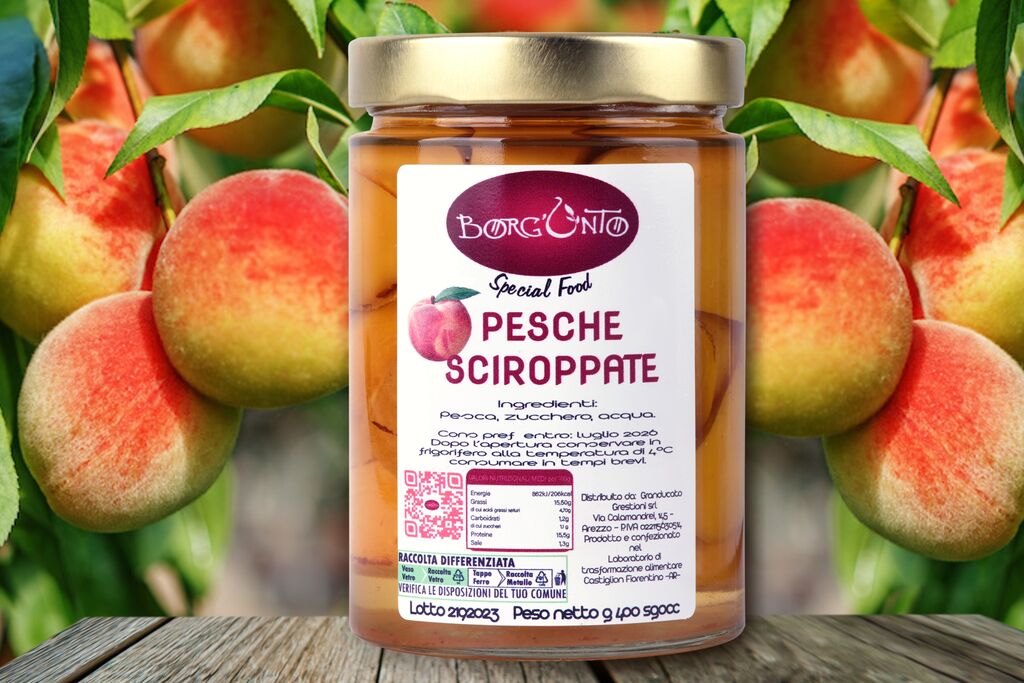 5403245 Pesche sciroppate toscane