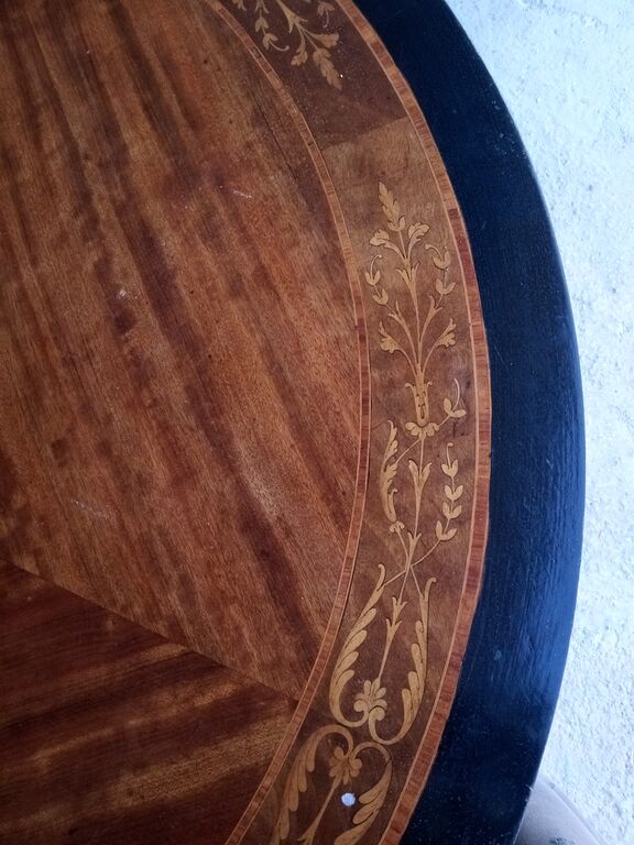 5376372 piano rotondo in legno