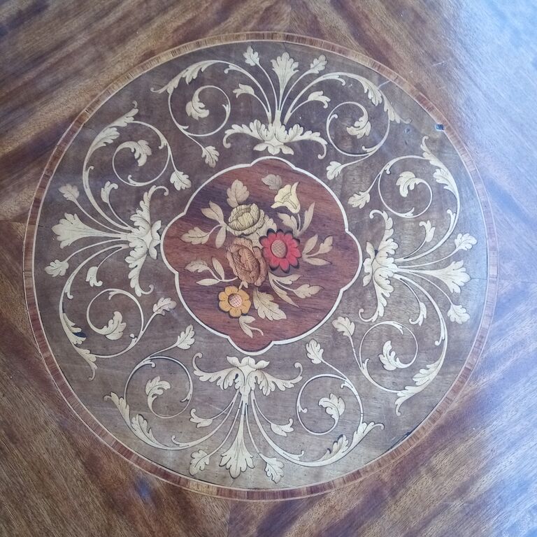 5376373 piano rotondo in legno