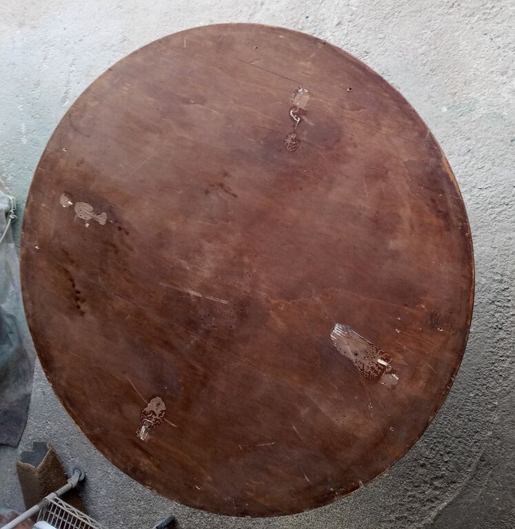 5376375 piano rotondo in legno