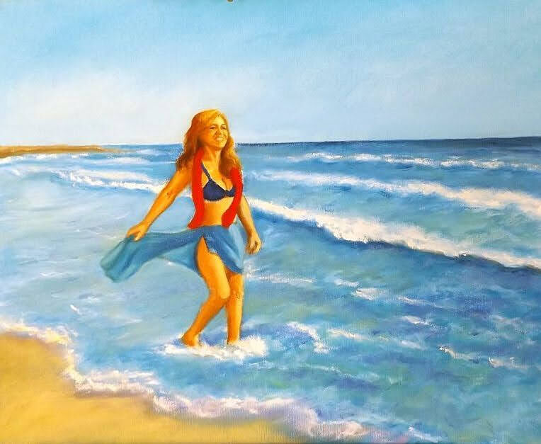 5372250 Pittura ad'olio - ricordo