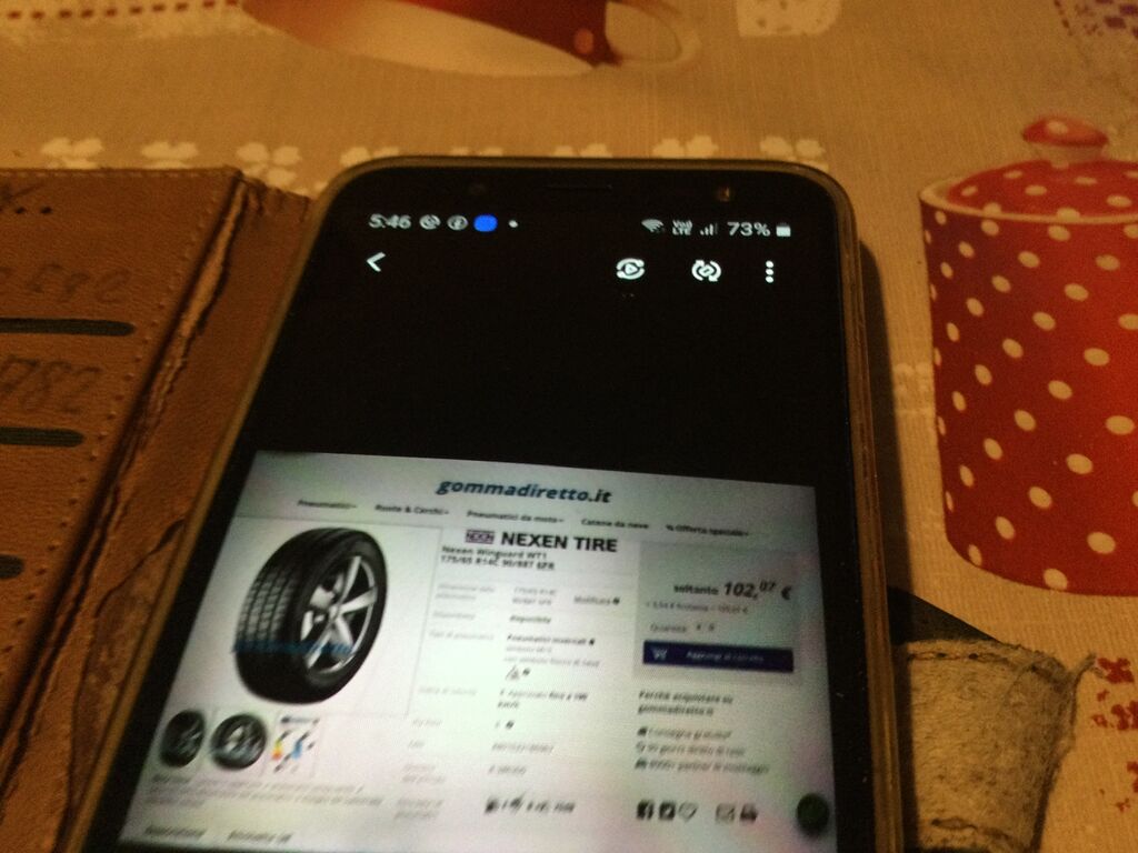 5376529  Pneumatici e Cerchi PEUGEOT 206