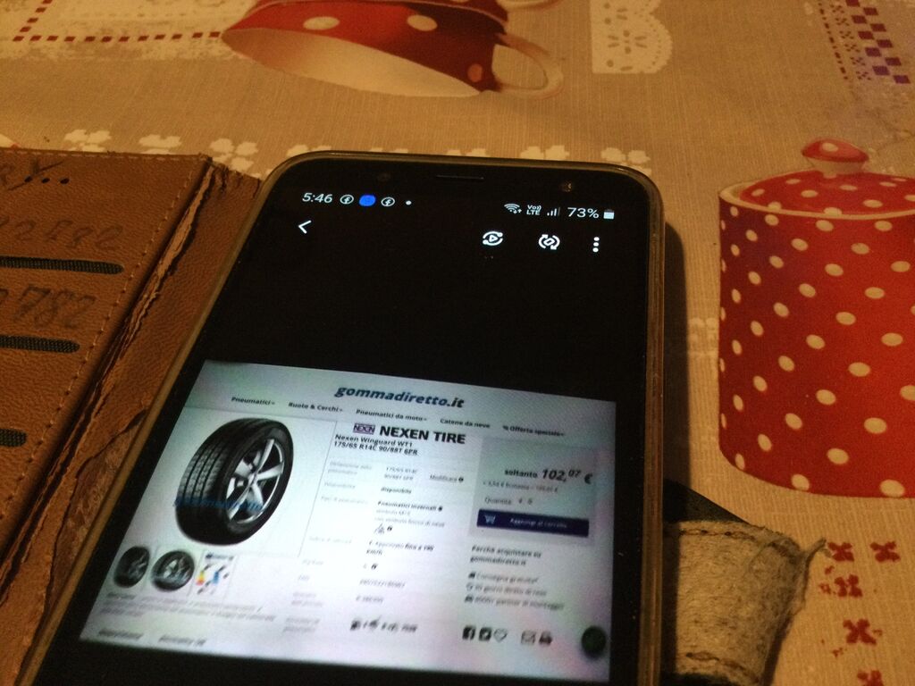 5376530  Pneumatici e Cerchi PEUGEOT 206