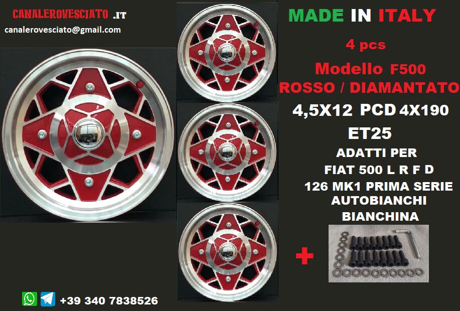 5404899  Pneumatici e Cerchi FIAT 500L