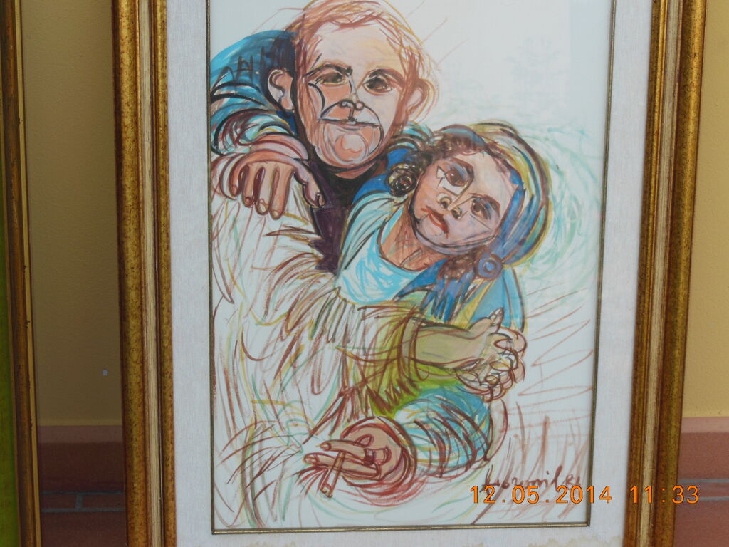 5403905 Quadri ad olio su tela con