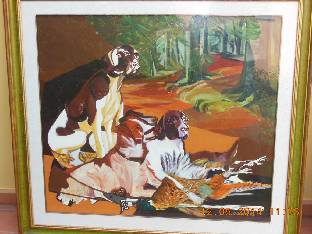 5403906 Quadri ad olio su tela con