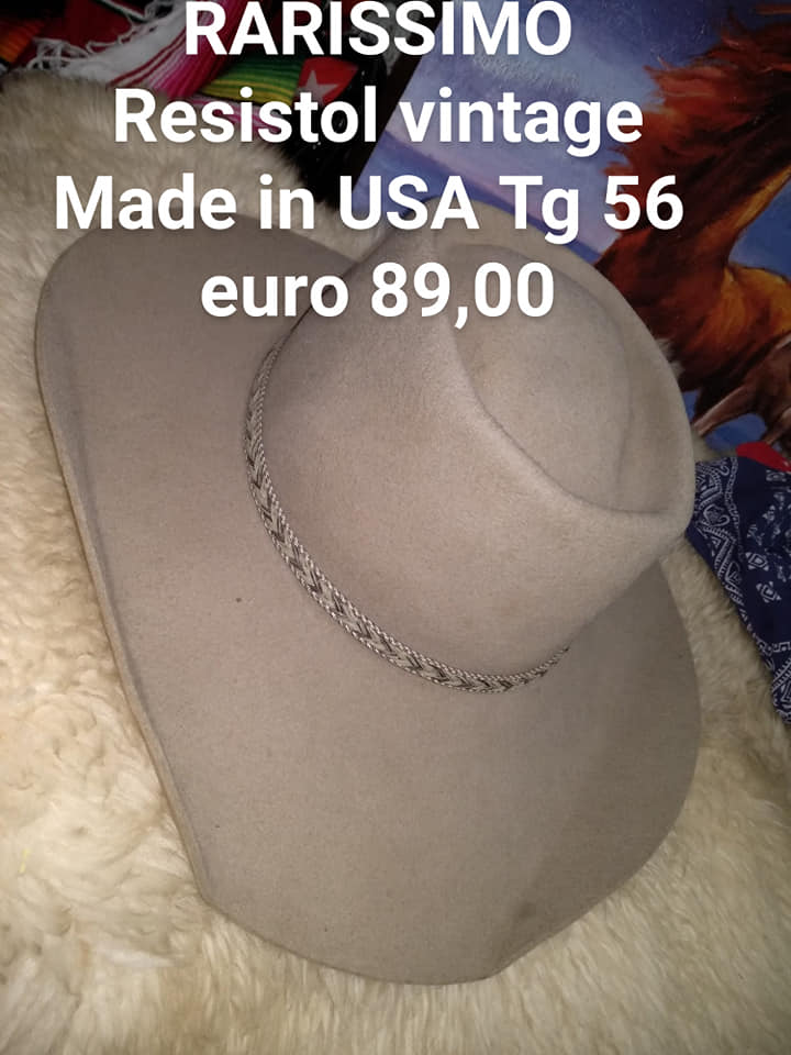 3837594 RARISSIMO cappello cowboy 