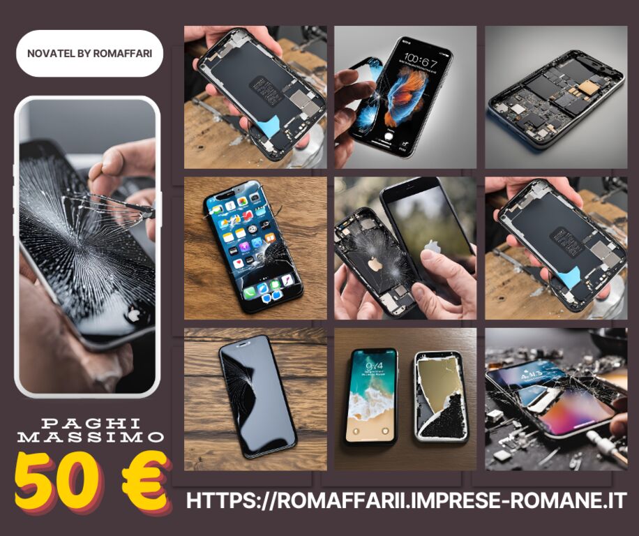 5401169 Riparazione schermi smartphone