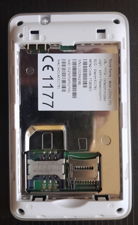 5407420 Router modem wi-fi sitecom in 3g