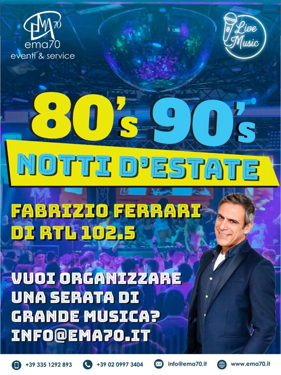 5408561 Sabato sera live ‘70 ‘80