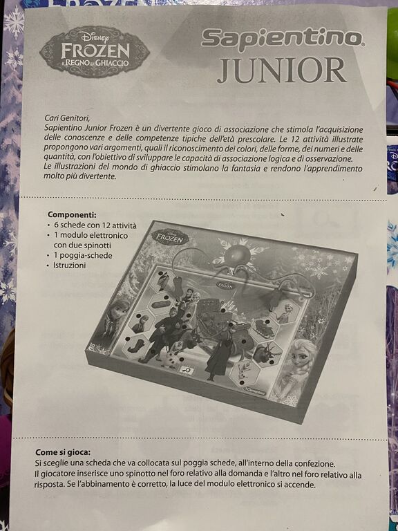 5407120 Sapientino junior clementoni