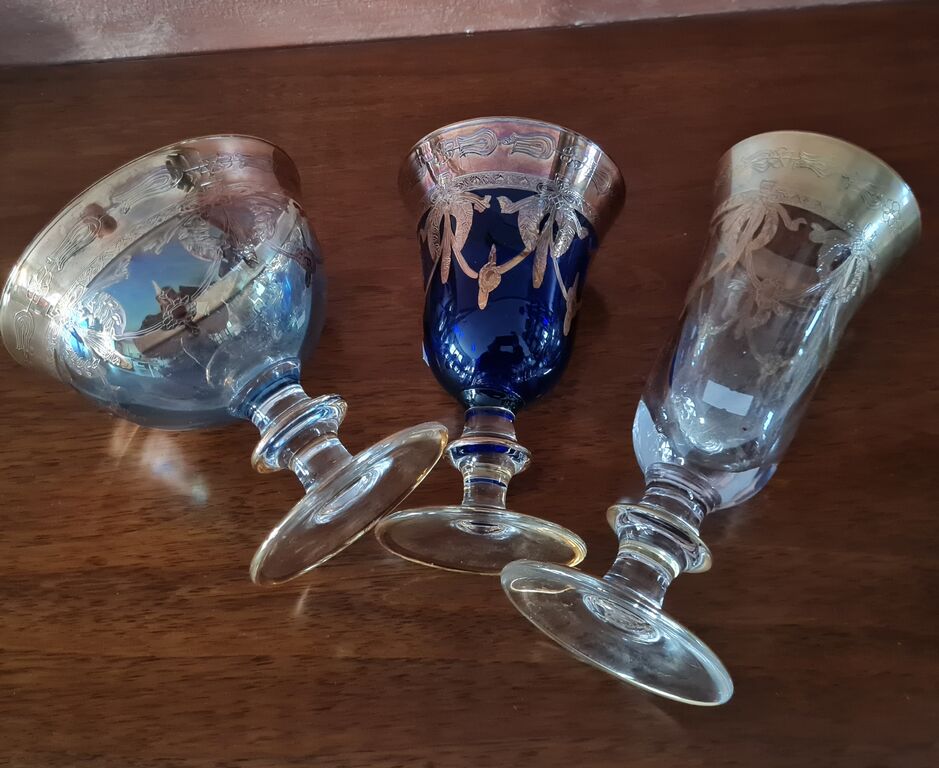 5410901 Set   trittico   bicchieri in