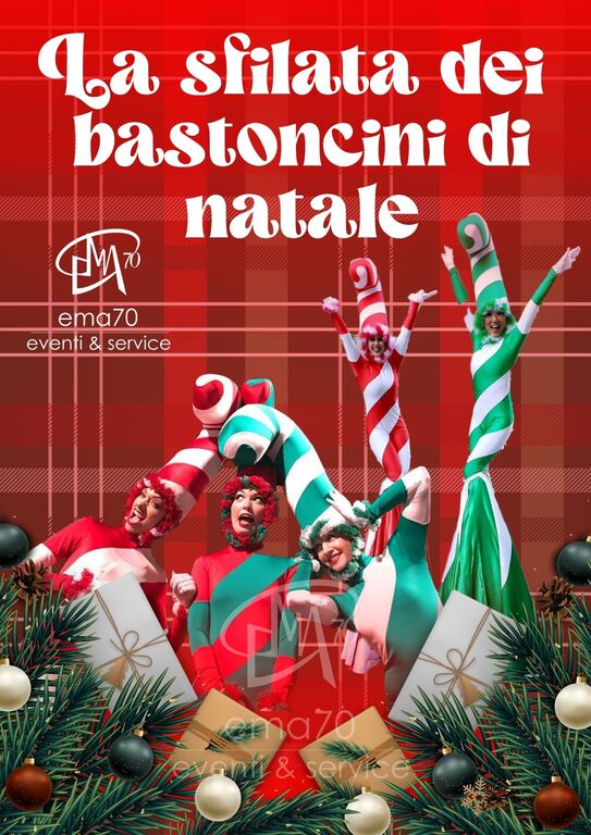 5407938 Sfilata bastoncini di natale