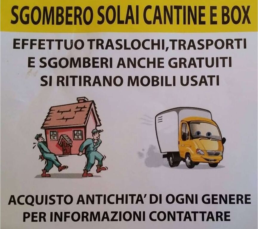 5401711 Sgomberi milano e provincia