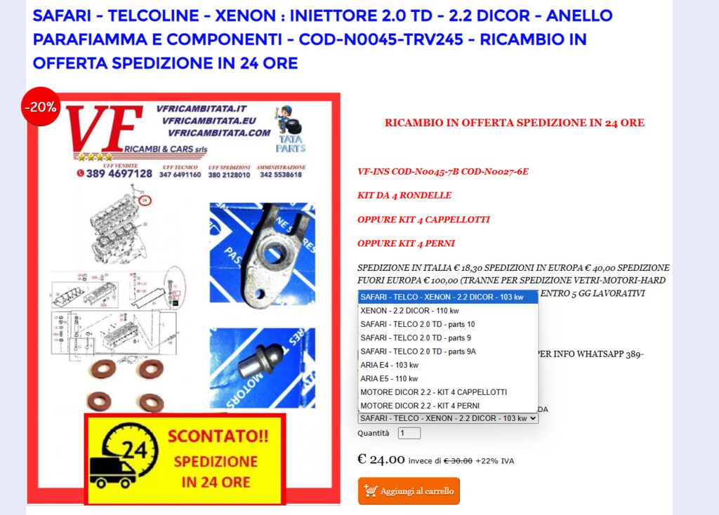 5363793  Sistema Di Scarico TATA