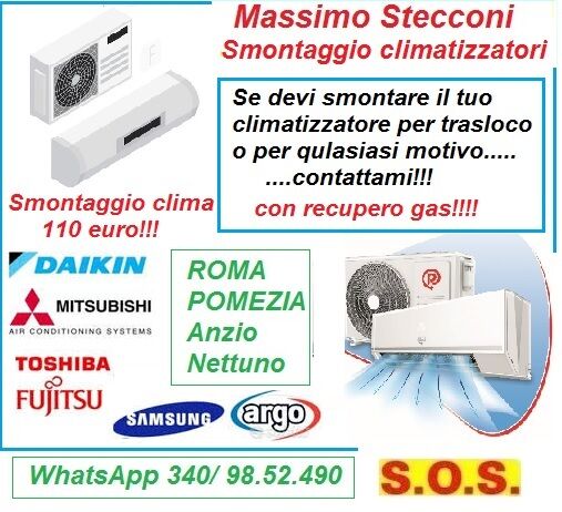5355026 Smontaggio condizionatori