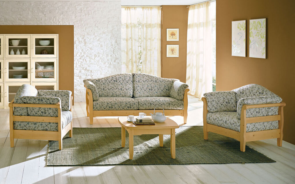 5409790 Soggiorno abete naturale