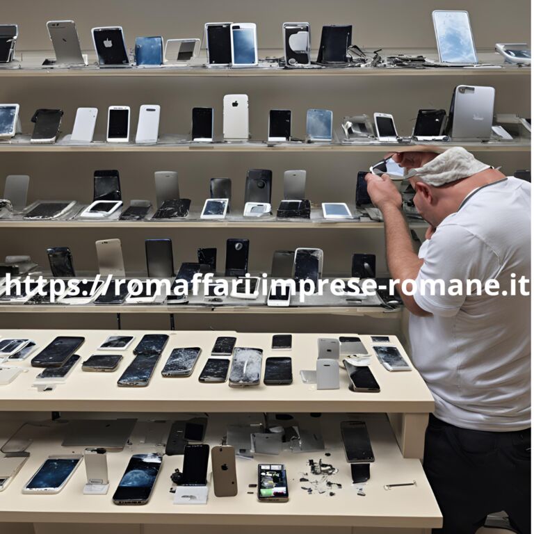 5404713 Sostituzione display iphone roma