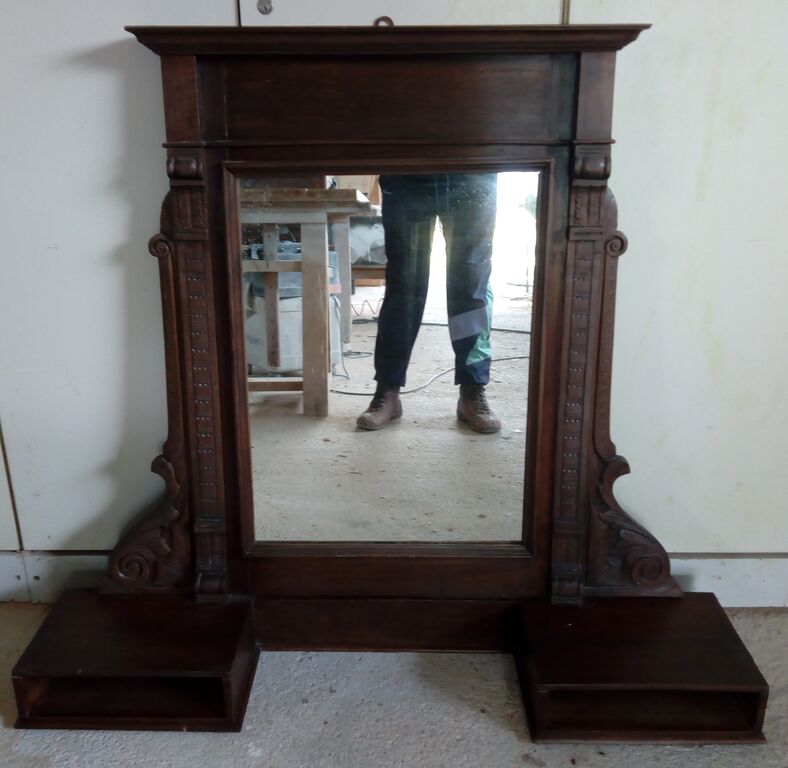 5378468 specchiera antica in legno