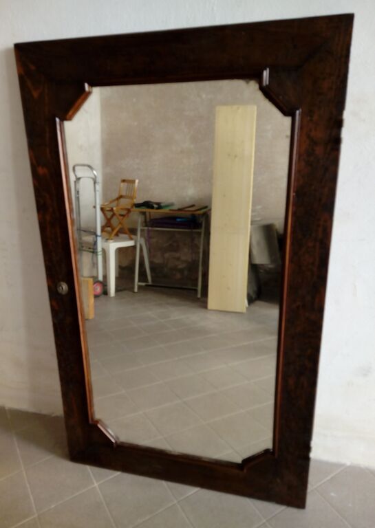 5383167 Specchio antico restaurato