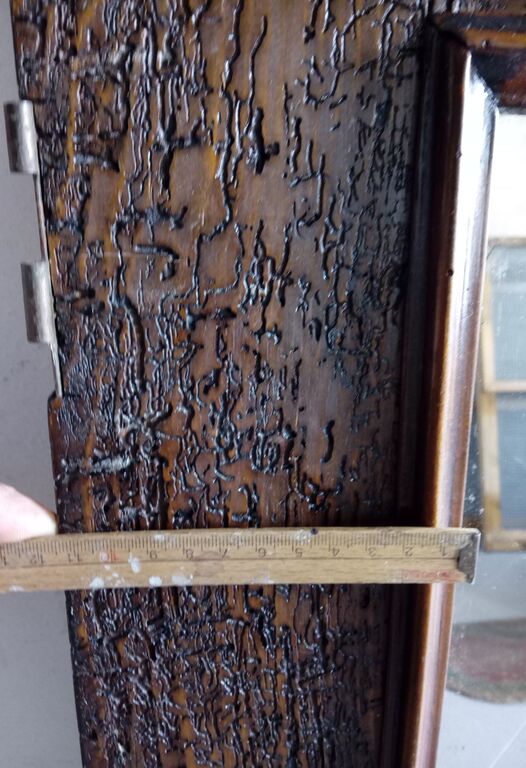 5383171 Specchio antico restaurato