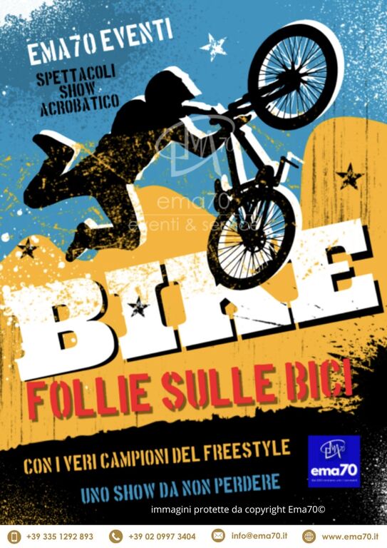 5408389 Spettacolo acrobatico con bike