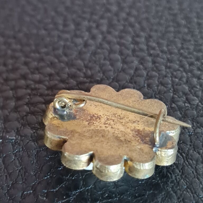 5410878 Spilla antica   tema floreale 