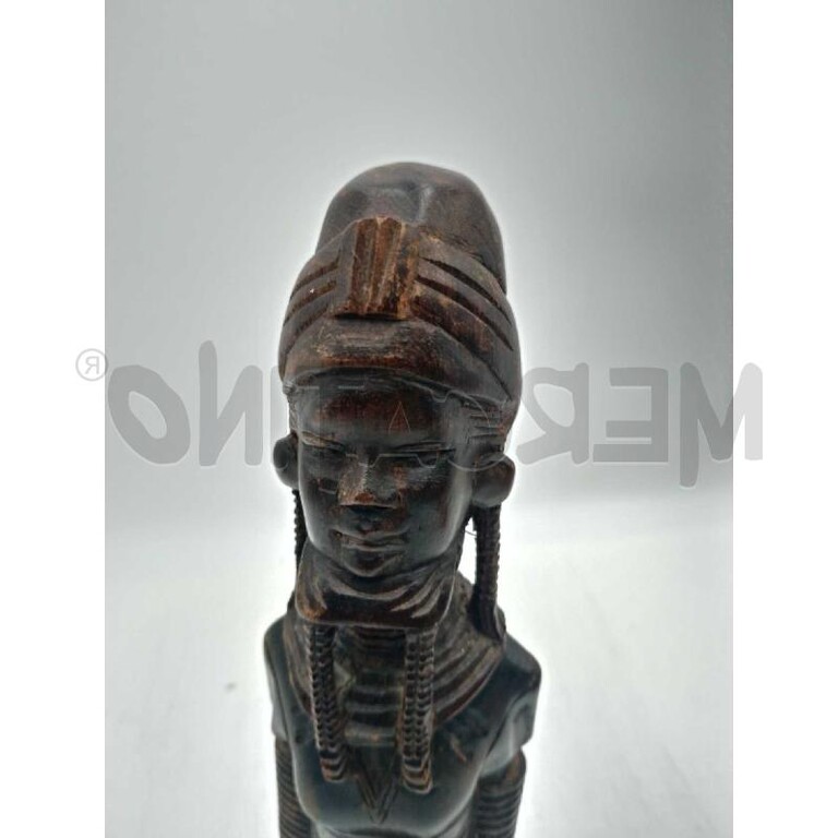 4989731 Statuetta legno donna birmania