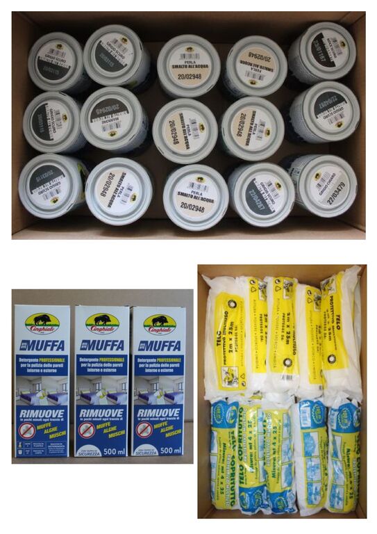 5369329 Stock di vernici e articoli per