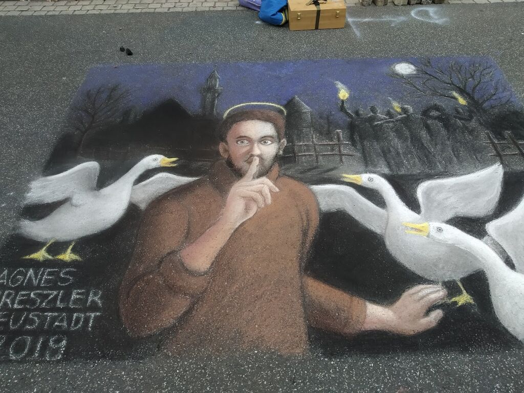 5372220 Street art, arte madonnara, live