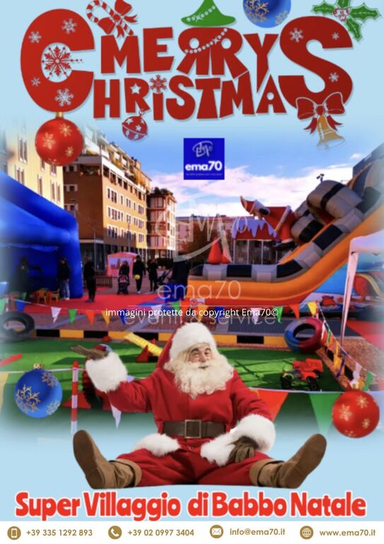 5406801 Super renne di babbo natale