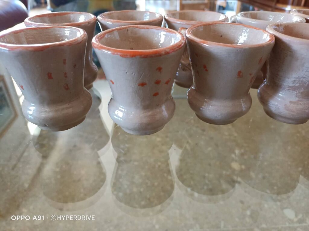 5407009 Tazzine in terracotta