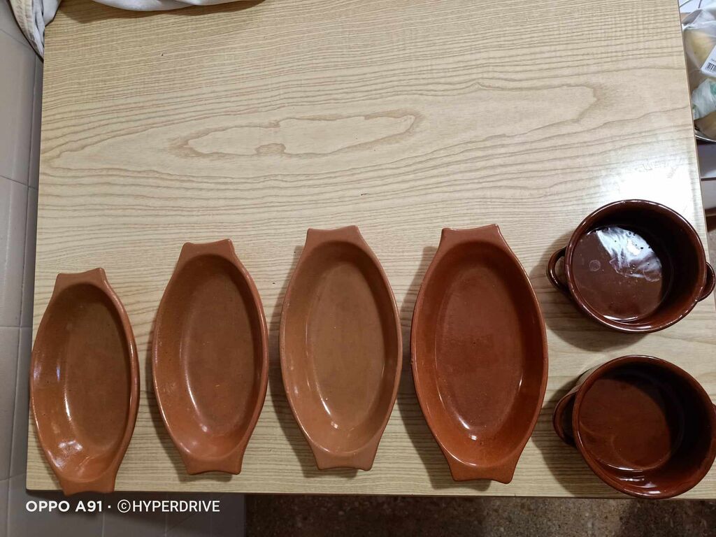 5407996 Teglie terrine in terracotta
